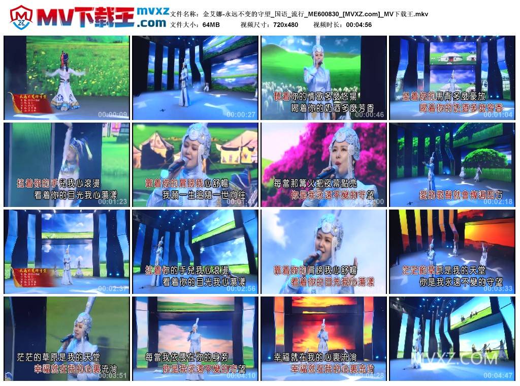 金艾娜-永远不变的守望_国语_流行_ME600830
